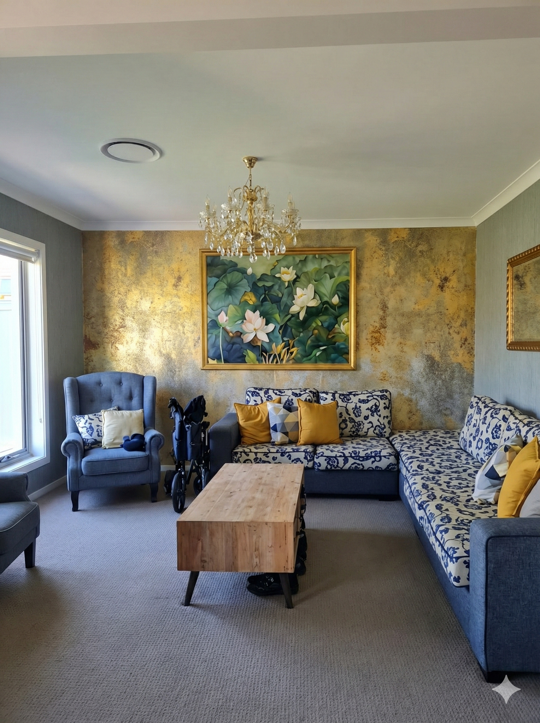 Modern living room wallpaper by Wallpaper Masters
